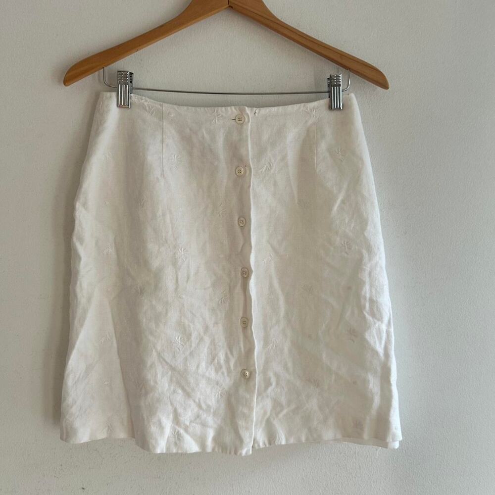 Vintage high waisted white irish
